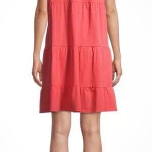 Time and Tru Vibrant Red Top XXL